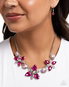 Paparazzi Perennial Promise - Pink Necklace