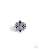 Paparazzi Floral Forte - Blue Ring