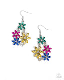 Paparazzi Floral Founder - Multi Earring