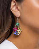 Paparazzi Floral Founder - Multi Earring