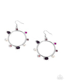 Paparazzi Tailored Treasure - Purple Earring