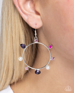 Paparazzi Tailored Treasure - Purple Earring