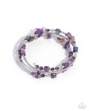 Paparazzi Seed Bead Scene - Purple Bracelet