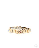 Paparazzi Faint-Hearted Fashion - Multi Bracelet
