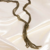Paparazzi Ignited Industry - Brass Necklace