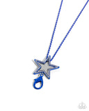 Paparazzi Stellar Search - Blue Necklace