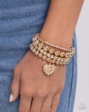 Paparazzi Excessive Elegance - Gold Bracelet