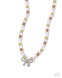 Paparazzi Elegant Empress - Pink Necklace