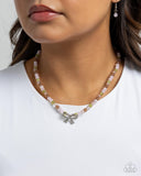 Paparazzi Elegant Empress - Pink Necklace