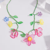 Paparazzi Gourmet Garden - Pink Necklace