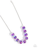 Paparazzi Iridescent Identity - Purple Necklace