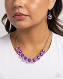 Paparazzi Iridescent Identity - Purple Necklace