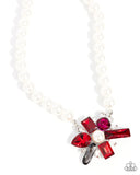 Paparazzi Prismatic Potential - Red Necklace