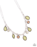 Paparazzi Fancy Finish - Green Necklace