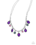 Paparazzi Fancy Finish - Purple Necklace