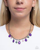 Paparazzi Fancy Finish - Purple Necklace