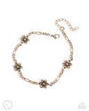 Paparazzi Gardening Gusto - Gold Anklet