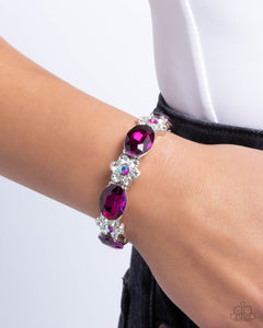 Paparazzi Staycation Sparkle - Pink Bracelet