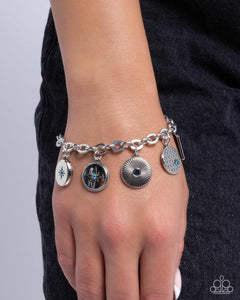 Paparazzi Soothing Stars - Blue Bracelet