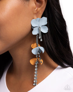 Paparazzi Capitol Chic - Blue Earring