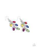 Paparazzi Christmas Lights - Multi Earring