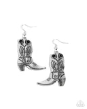 Paparazzi Southern Belle of the Ball - Black Earring