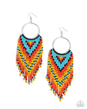 Paparazzi Waving the Banner - Multi Earrings