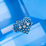 Paparazzi Gallant Glitter - Blue Ring