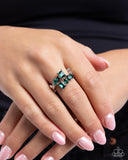 Paparazzi Continuous Wave - Green Ring