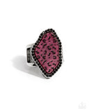 Paparazzi Sporadic Stone - Pink Ring