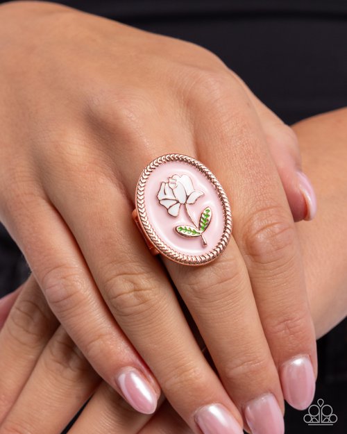 Paparazzi Delicate Dowry - Copper Ring