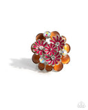 Paparazzi Boisterous Bouquet - Orange Ring