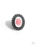 Paparazzi Blooming Brooch - Pink Ring