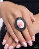 Paparazzi Blooming Brooch - Pink Ring