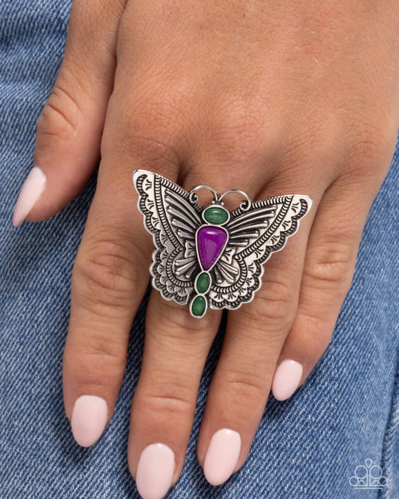 Paparazzi Adolescent Aerial - Purple Ring