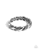 Paparazzi Captivating Curls - Silver Bracelet