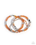 Paparazzi Stellar Salvage - Orange Bracelet