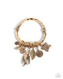 Paparazzi Wild and Scenic - Gold Bracelet