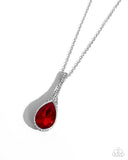 Paparazzi Rosy Revival - Red Necklace