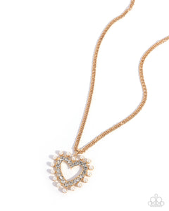 Perfectly Prim - Gold Necklace