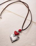 Paparazzi Romantic Refuel - Red Necklace