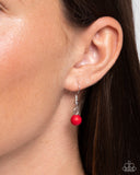 Paparazzi Romantic Refuel - Red Necklace