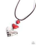Paparazzi Romantic Refuel - Red Necklace