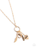 Paparazzi Con Amore - Gold Necklace