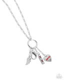 Paparazzi Con Amore - Silver Necklace