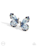 Paparazzi Decadent Descent - Blue CLIP Earring