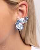 Paparazzi Decadent Descent - Blue CLIP Earring