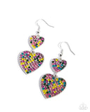 Paparazzi You Make My Heart Glow - Multi Earring