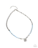 Paparazzi Dainty Dimension - Blue Necklace