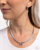 Paparazzi Dainty Dimension - Blue Necklace